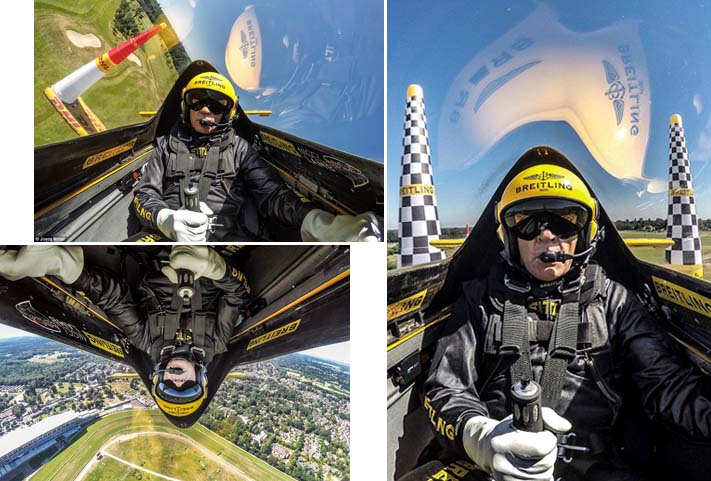 Pilot Gaek Selfie Akrobatik Udara Jelang `Red Bull World Championship`
